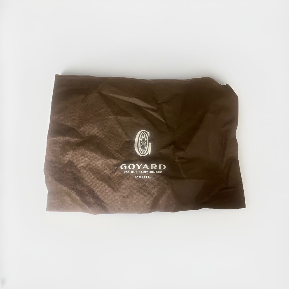 Goyard Bag Brown Duster Bag Tote 233 Rue Saint Honore Paris